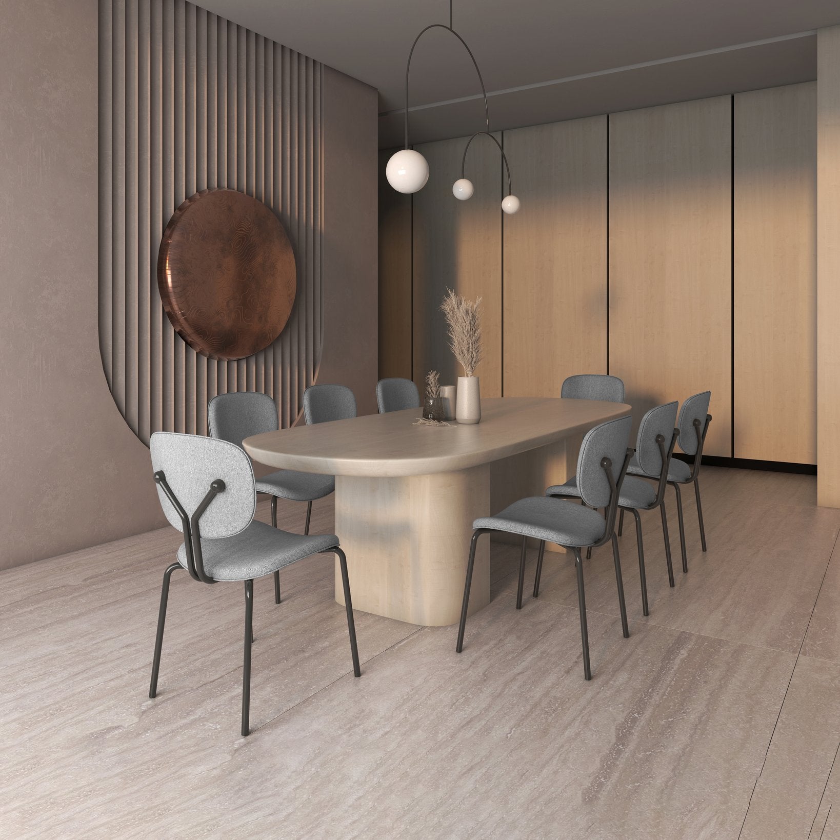 VIOLET | Silla Visitante OFFIHO BLACK®