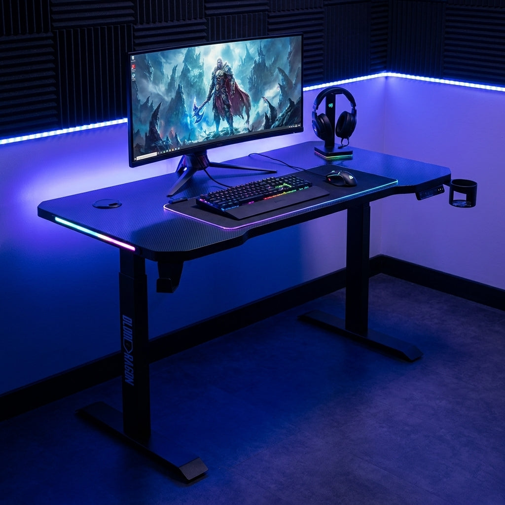 Escritorio Gamer DRAGON en setup
