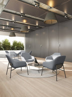 FABRIZIA Silla Visitante | OFFIHO BLACK®