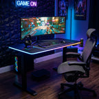 Escritorio Gamer DRAGON en un setup de juego