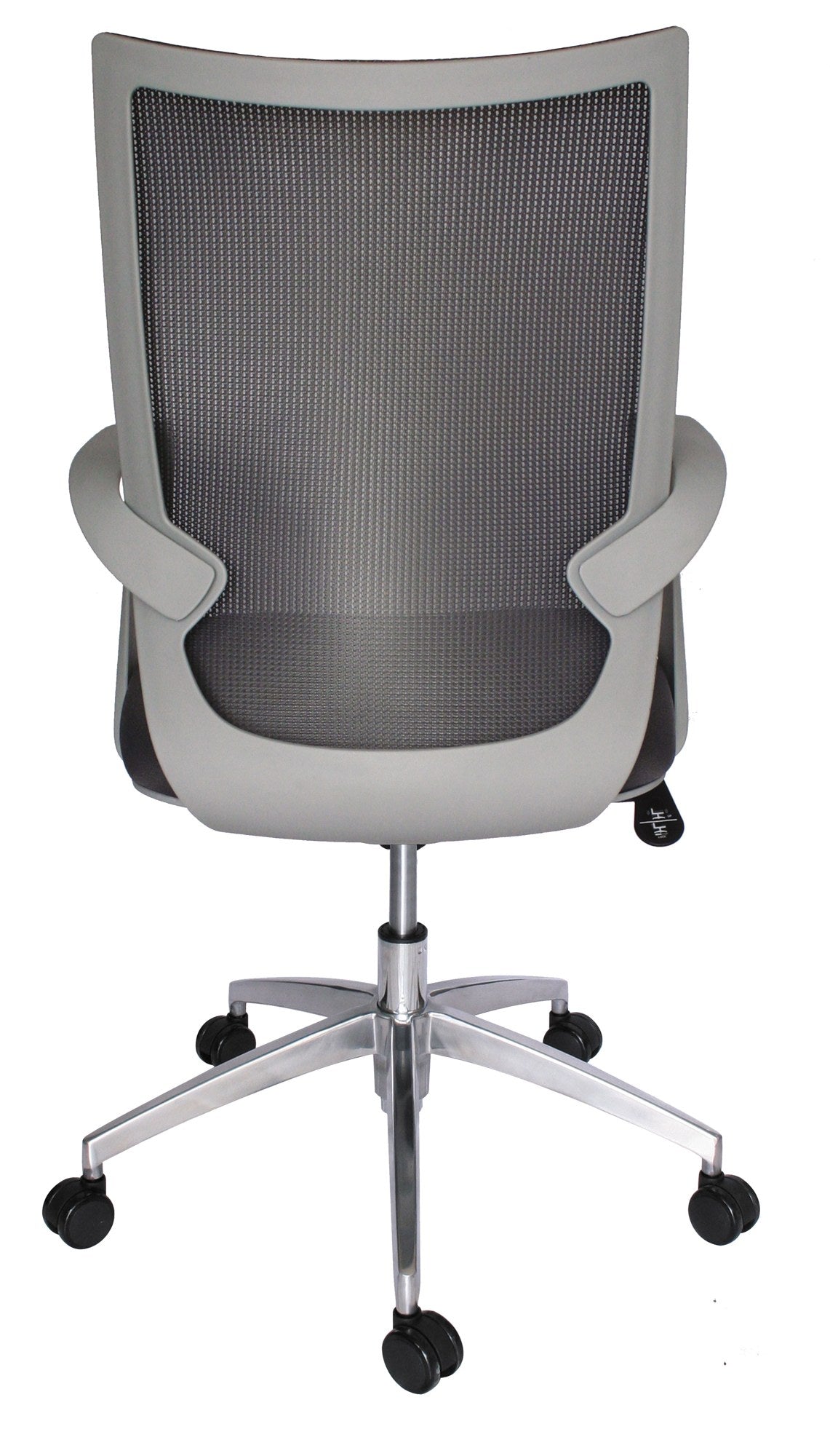 EQUA OHE-183 gris, respaldo en ángulo