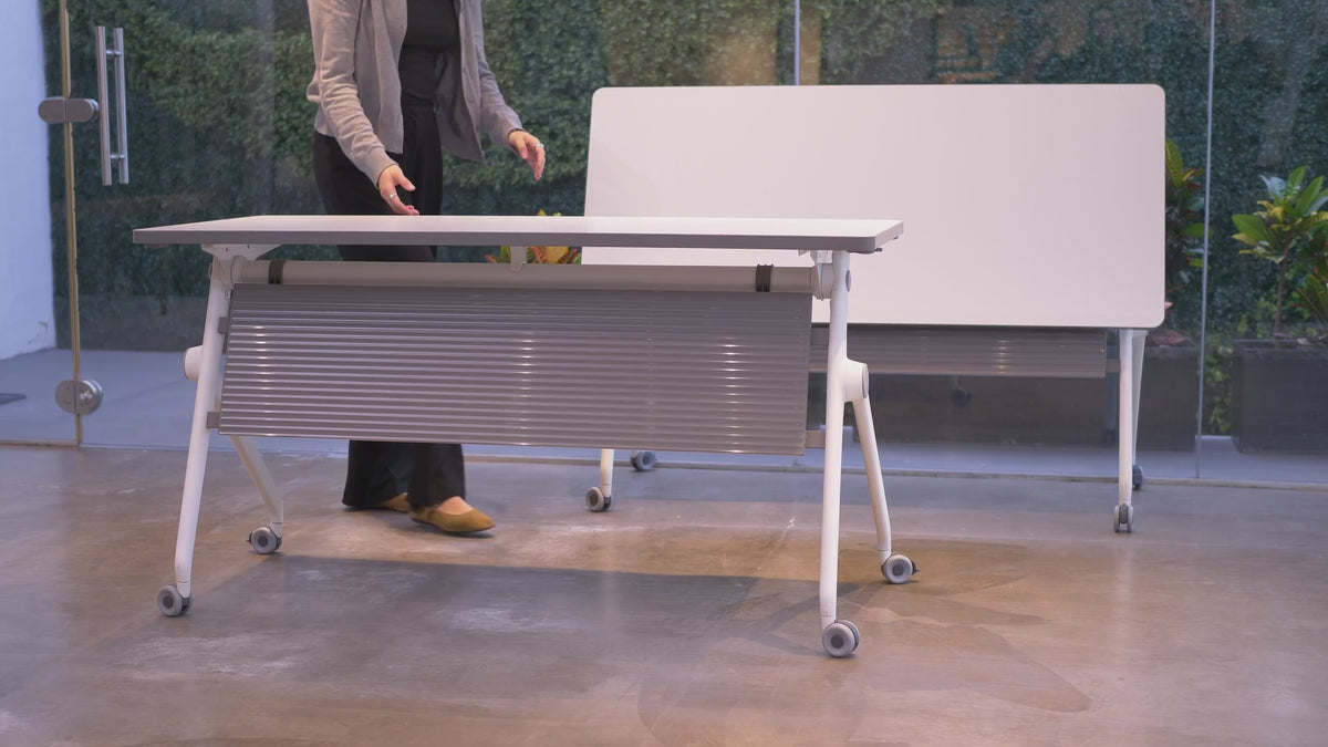 Mesa plegable ARA DESK con ruedas