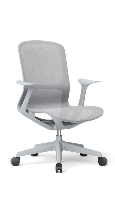RAINBOW OHE-101 gris, vista tres cuartos